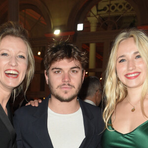 Alexandra Lamy, Zacharie Chasseriaud et sa compagne Chloé Jouannet - 26ème édition des Trophées du Film Français 2018 au Palais Brongniart à Paris le 5 février 2019. © Codic Guirec/Bestimage