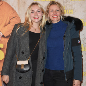 Chloé Jouannet et sa mère Alexandra Lamy - Avant-première du film "Les Invisibles" au cinéma Gaumont Opéra à Paris, le 7 janvier 2019. © Coadic Guirec/Bestimage