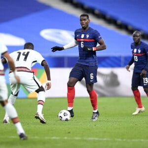 Paul Pogba lors du match de football de ligue des Nations France / Portugal (0-0) au stade de France à Saint-Denis le 11 octobre 2020. © Federico Pestellini / Panoramic / Bestimage