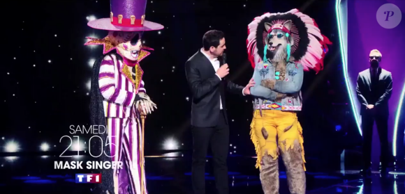 Le Squelette, émission "Mask Singer" du 17 octobre 2020.