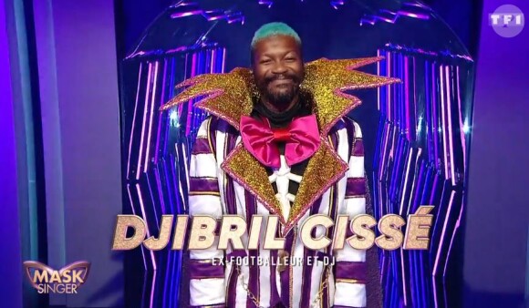 Djibril Cissé démasqué dans "Mask Singer 2020", le 7 novembre, sur TF1