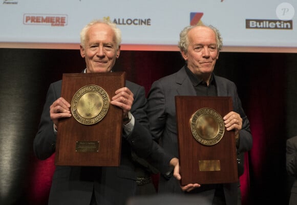 Le festival rend, cette année, hommage aux cinéastes belges Jean-Pierre et Luc Dardenne, doubles lauréats de la Palme d'Or, ils reçoivent le prix Lumière pour la 12ème édition à Lyon, le 16 octobre 2020. © Sandrine Thesillat / Panoramic / Bestimage 