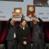 Le festival rend, cette année, hommage aux cinéastes belges Jean-Pierre et Luc Dardenne, doubles lauréats de la Palme d'Or, ils reçoivent le prix Lumière pour la 12ème édition à Lyon, le 16 octobre 2020. © Sandrine Thesillat / Panoramic / Bestimage