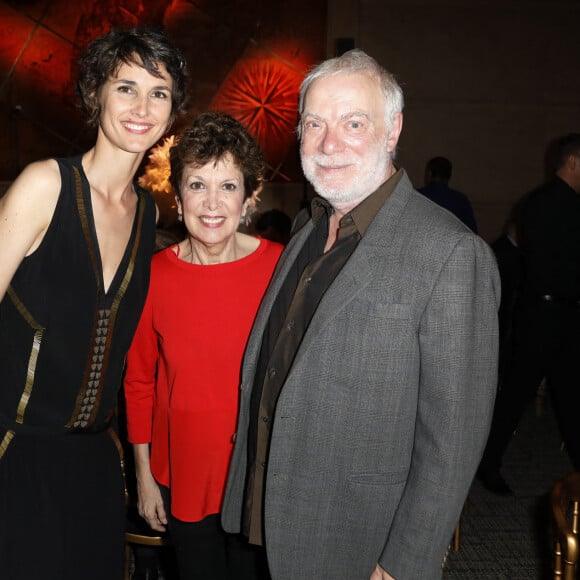 Exclusif - Eglantine Eméyé, Catherine Laborde, Thomas Stern - Pour la 7e année consécutive, l'association "Un Pas Vers la Vie" a organisé un dîner de charité en faveur de la recherche sur l'Autisme au Pavillon Vendôme à Paris le 22 mai 2017. © Marc Ausset- Lacroix / Bestimage