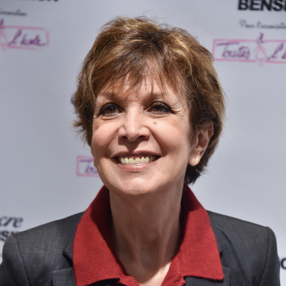 Catherine Laborde - Conférence de presse "Delacre by Bensimon" dans la boutique "BENSIMON HOME AUTOUR DU MONDE" à Paris. Le 23 juin 2016. © Lionel Urman / Bestimage