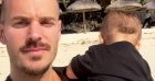 M. Pokora et son fils Isaiah sur Instagram.