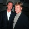 Robert et son fils James Reford à la première de The Kindness of strangers à New York.