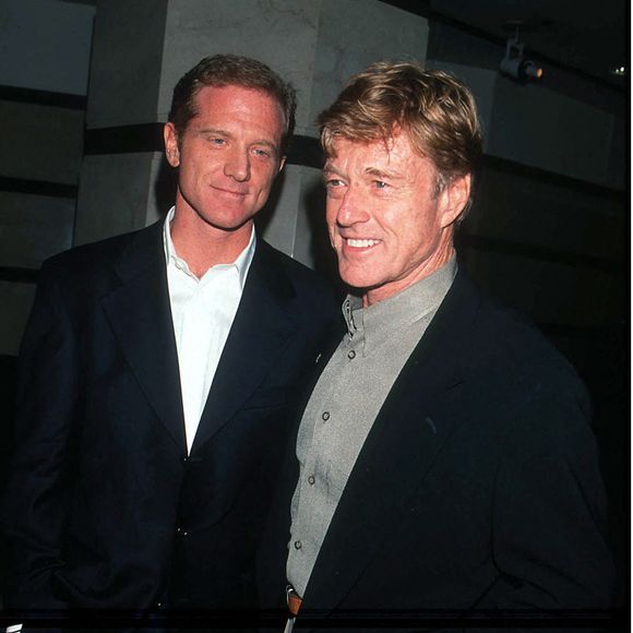 Robert et son fils James Reford à la première de The Kindness of strangers à New York.