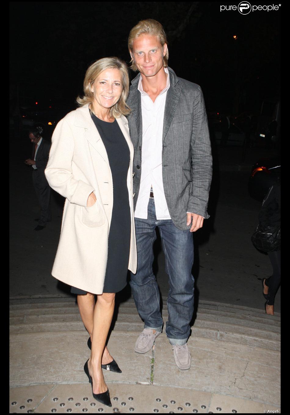 Claire chazal et Arnaud Lemaire au Palais de Tokyo pour ...