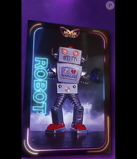 costume du Robot de "Mask Singer 2020", sur TF1