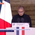 L'hommage national rendu à Samuel Paty à Paris le 21 octobre 2020.
