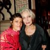 Marie Laforêt et sa fille Debora Kahn-Sriber - Le triomphal retour de Marie Lafor^êt sur scène aux Bouffes Parisiens.