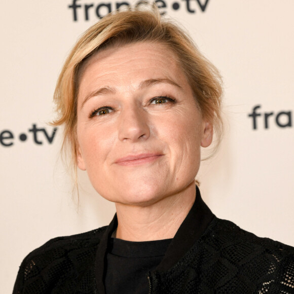 Anne Elisabeth Lemoine au photocall de la conférence de presse de France 2 au théâtre Marigny à Paris le 18 juin 2019 © Coadic Guirec / Bestimage