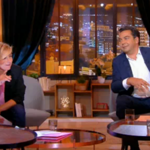 Anne-Elisabeth Lemoine évoque son mari Philippe sur France 2 dans l'émission "6 à la maison"