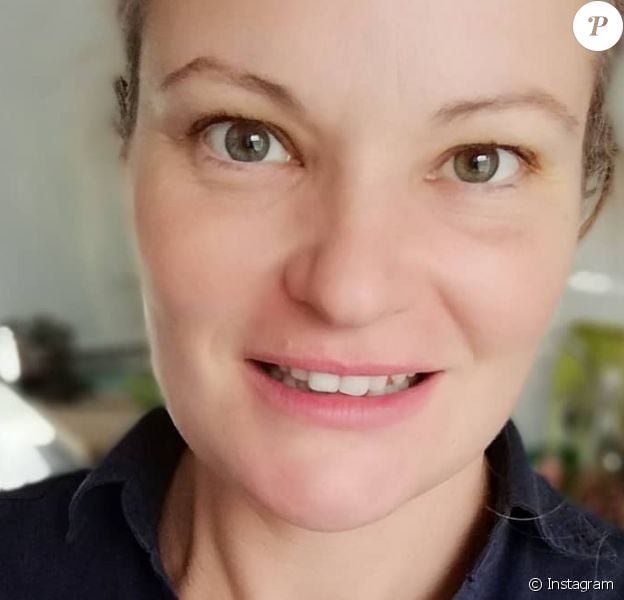 Aude de 'L'amour est dans le pré' souriante sur Instagram