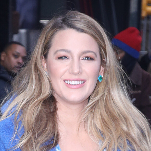 Blake Lively en promotion pour The Rythm Section (La section Rythmique) à New York le 28 janvier 2020. 