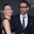 Info - Blake Lively est enceinte de son troisième enfant - Blake Lively, son mari Ryan Reynolds lors de la première de 'A Quiet Place' au Loews Lincoln Square à New York. Le 2 avril 2018   