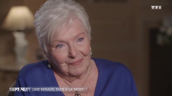 Line Renaud dans l'émission "Sept à Huit", sur TF1.