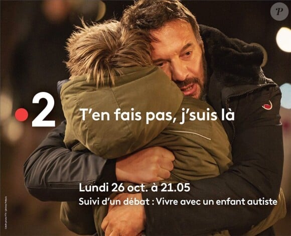 Samuel Le Bihan dans le téléfilm "T'en fais pas, je suis là" diffusé le 26 octobre 2020 sur France 2.