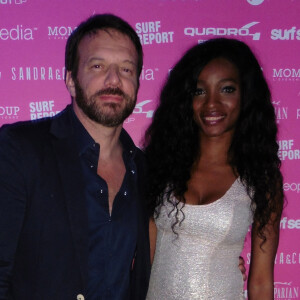 Exclusif - Samuel Le Bihan et Daniela Beye - Soirée à la suite Sandra and Co au 63 la croisette à Cannes le 17 mai 2015.