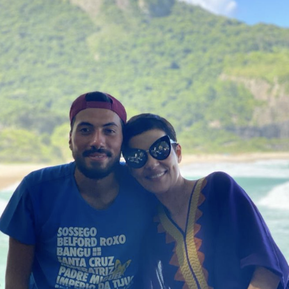 Cristina Cordula est l'heureuse maman d'Enzo, un charmant jeune homme.