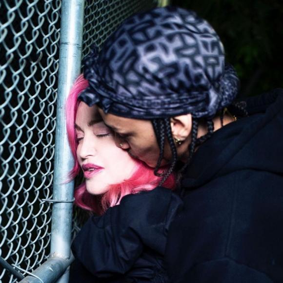 Madonna et son compagnon Ahlamalik Williams photographiés par Ricardo Gomes.