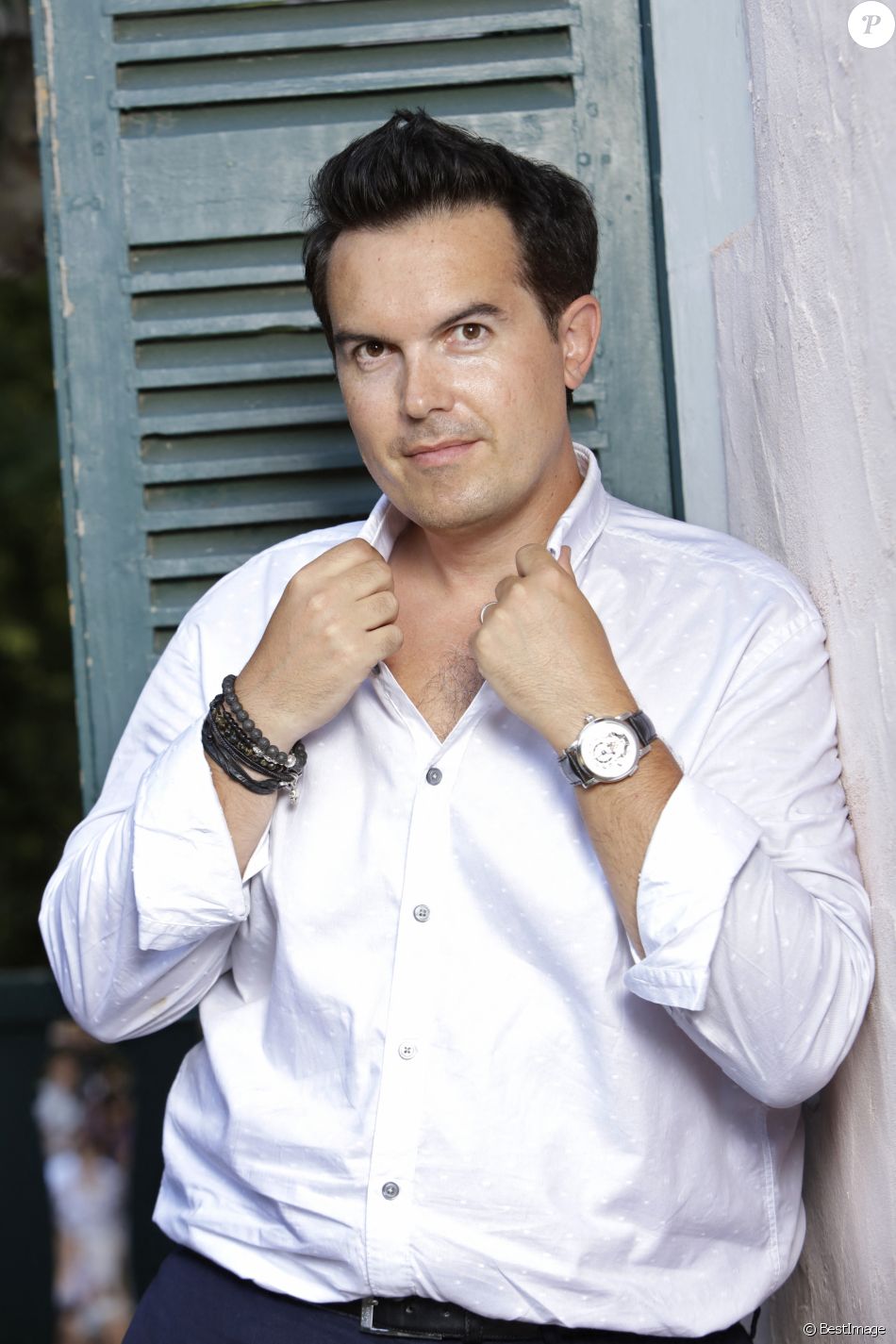 Portrait de Maxime Chattam - Purepeople
