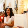 Exclusif - Mariage religieux d'Alizée et Grégoire Lyonnet en l'église de Villanova. Le 18 juin 2016. © Olivier Huitel - Olivier Sanchez / Bestimage