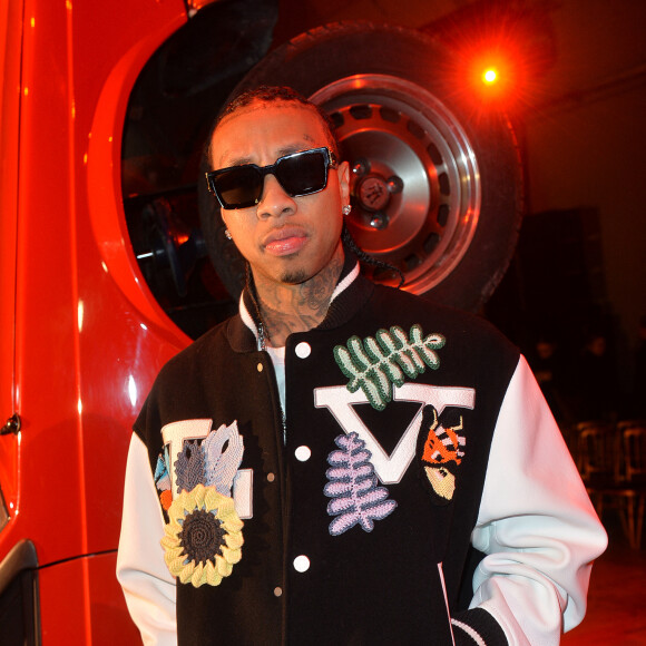 Tyga au front-row du défilé de mode prêt-à-porter "Off-White" automne-hiver 2020/2021 lors de la semaine de la mode à Paris, France, le 27 février 2020. © Veeren-Clovis/bestimage