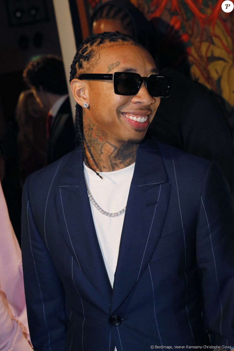 Tyga People Au Defile De Mode Pret A Porter Automne Hiver 2020 2021 Lanvin A Paris Le 26 Fevrier 2020 C Veeren Ramsamy Christophe Clovis Bestimage Purepeople