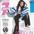 Anggun en couverture du nouveau numéro du magazine "Télé 7 jous"