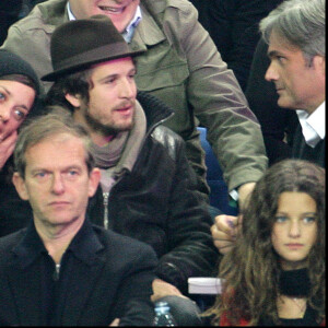 Marion Cotillard et Guillaume Canet au concert de Madonna au Stade de France en 2008.