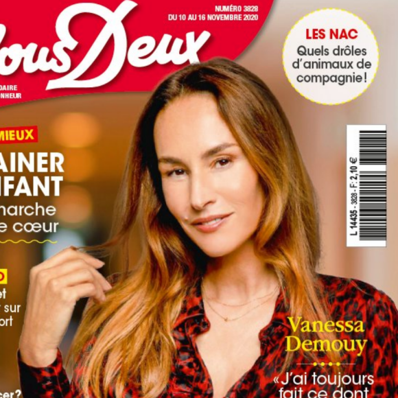 Vanessa Demouy en couverture du nouveau magazine "Nous Deux"