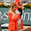 Marion Bartoli, enceinte, assiste au tournoi de tennis de Roland Garros à Paris, le 30 septembre 2020. © Chryslene Caillaud / Panoramic / Bestimage