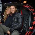 David et Cathy Guetta - People a la soiree Renault au mondial de l' auto a la porte de Versailles a Paris Le 27 septembre 2012   