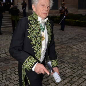 Roman Polanski lors de la cérémonie d'installation de F.Mitterrand à l'académie des Beaux-Arts à Paris, France, le 6 février 2020. © Veeren/Bestimage 