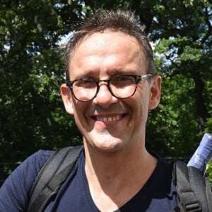 Exclusif - Julien Courbet au bar Magnum lors des Internationaux de France de Tennis de Roland Garros à Paris, le 7 juin 2018. © Veeren/Bestimage