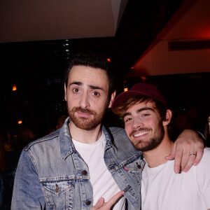 Exclusif - Camille Combal et Clément Rémiens ( vainqueur de la 9 ème édition de DALS en 2018) - After-party de la finale de l'émission "Danse avec les Stars" (DALS) au VIP ROOM à Paris le 23 Novembre 2019. © Rachid Bellak / Bestimage 