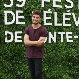 Clément Rémiens au photocall de "Demain nous appartient" - Photocalls lors du 59ème festival de la Télévision de Monte-Carlo à Monaco, le 15 juin 2019. © Denis Guignebourg/Bestimage 