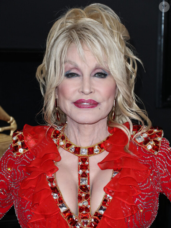Dolly Parton - Les célébrités posent lors du photocall de la soirée des GRAMMY Awards au Staples Center de Los Angeles le 10 février, 2019 