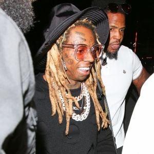 Exclusif - Lil Wayne - Soirée The Super Game Weekend au club Karu & Y Night Club à Miami, à la veille du Superbowl.