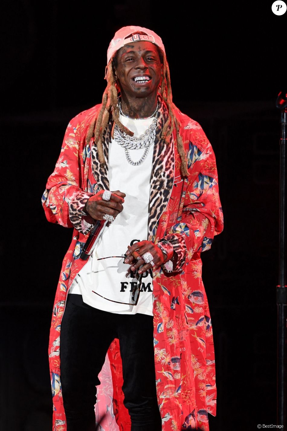 Lil Wayne en concert au Coral Sky Amphitheatre à West Palm Beach en