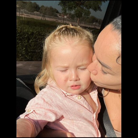 Jazz et son fils Cayden sur Instagram. Le 19 octobre 2020.