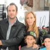 Kim Raver, Manu Boyer et leurs enfants au spectacle du Cirque du Soleil à Los Angeles. @Sara De Boer/Startraks/ABACAPRESS.COM