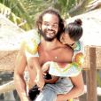 Exclusif - Lais Ribeiro et son compagnon Joakim Noah passent des vacances romantiques sur la plage de Tulum au Mexique