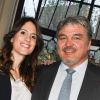 Exclusif - David Douillet et sa femme Vanessa Carrara lors du dîner de gala caritatif pour l'association Autistes Sans Frontières à l'hôtel Marcel Dassault à Paris, France. © Coadic Guirec/Bestimage
