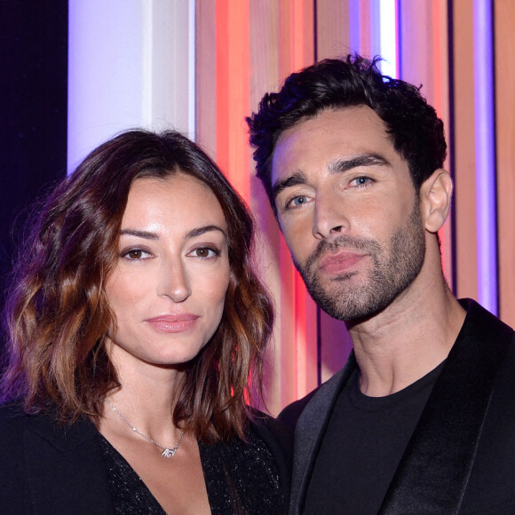 Exclusif - Valentin Léonard et Rachel Legrain-Trapani - Photocall en marge du défilé Etam Live Show 2020 à Paris le 29 septembre 2020. © Pool Agence Bestimage