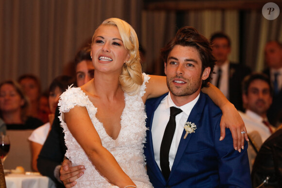 Exclusif - Mariage de Katrina Patchett et Valentin D'Hoore vendredi à 14 h à la mairie de Linselles dans les Hauts-de-France © Philippe Doignon/Bestimage