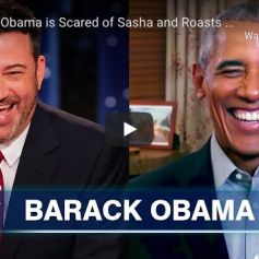 Barack Obama dans le talk-show de Jimmy Kimmel, le 19 novembre 2020.