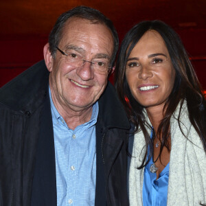 Exclusif - Jean-Pierre Pernaut et sa femme Nathalie Marquay - Les célébrités assistent au One Woman Show de l'humoriste E.Poux "Le syndrome du Playmobil" au Casino de Paris, France. © Giancarlo Gorassini/Bestimage 